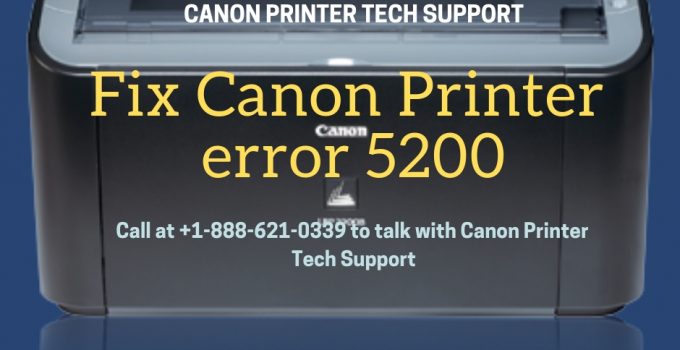 Canon Printer Tech Support