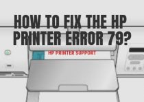 HP Printer error 79