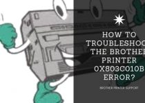 Brother Printer 0x803c010b error