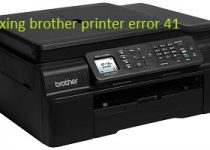 brother printer error 41