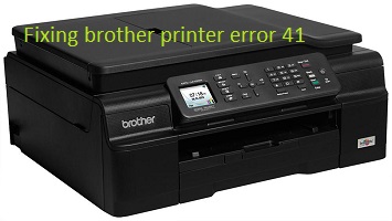 brother printer error 41