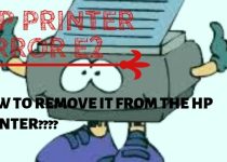 HP Printer error code e2