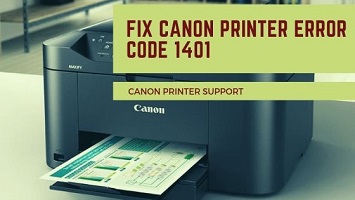 Canon Printer error code 1401