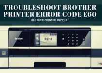 brother printer error code E60