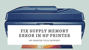 Supply Memory Error in HP Printer