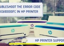 error code 0xc610000fc in HP Printer