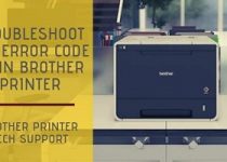 error code E9 in Brother Printer