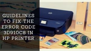 error code 3D910C8 in HP Printer