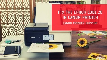 error code 20 in Canon Printer