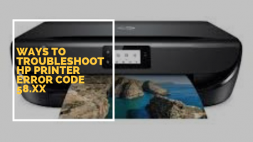 HP Printer error code 58.xx