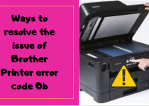 Brother Printer error code 0b