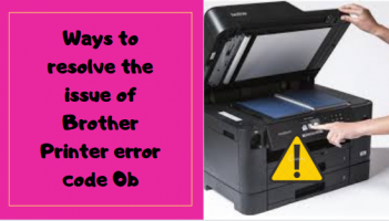 Brother Printer error code 0b
