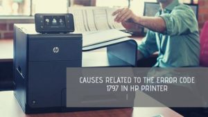 error code 1797 in HP Printer