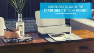 error code 1797 in HP Printer